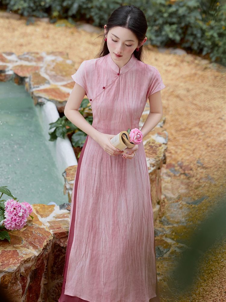 2023 Thu Mới Việt Nam Aodai Tr - đánh giá và giá Ao Dai Vietnam Dress