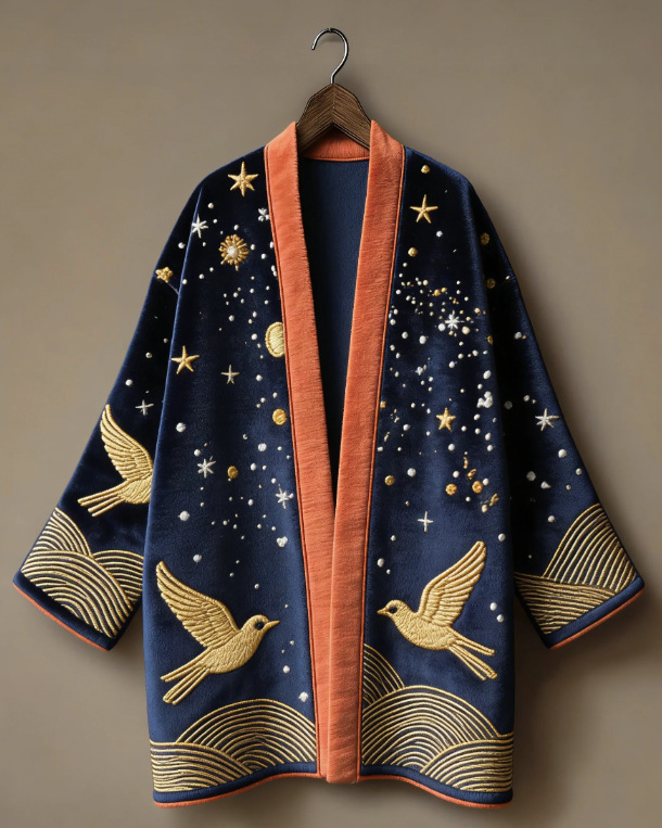 Thicken Flannel Japanese Kimon - đánh giá và giá Haori Japanese Jacket