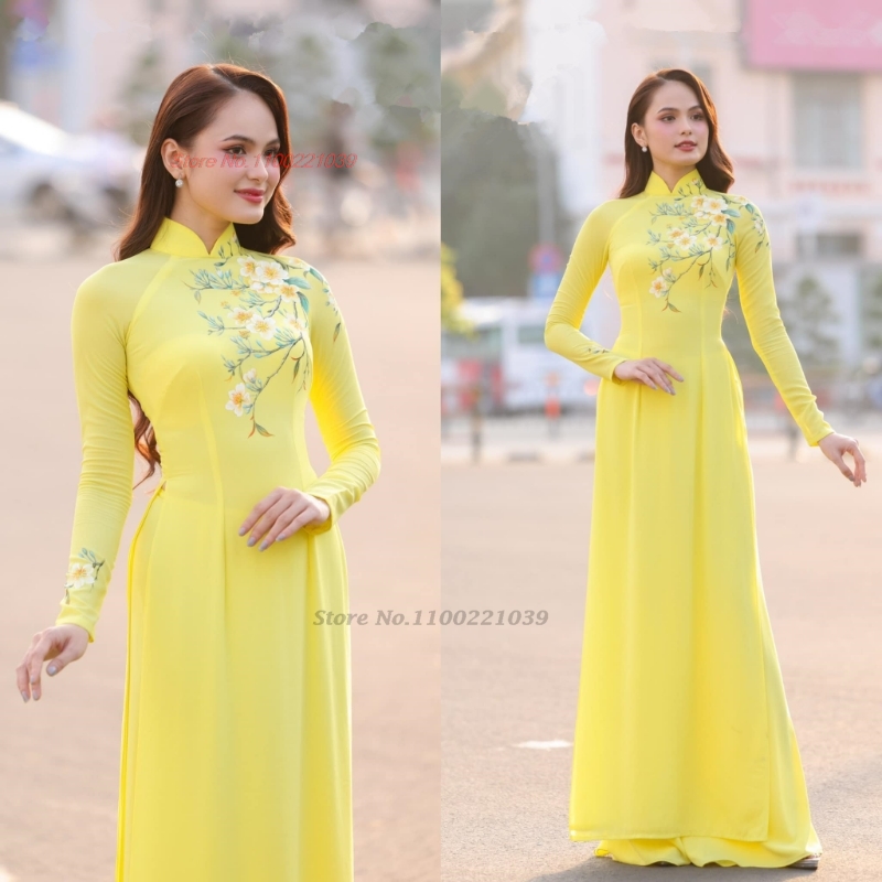 2026 traditional ao dai impro - đánh giá và giá Ao Dai Vietnam Dress