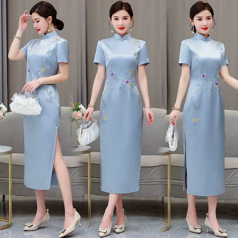Women Ethnic Style Aodai  Cheo - đánh giá và giá Ao Dai Vietnam Dress