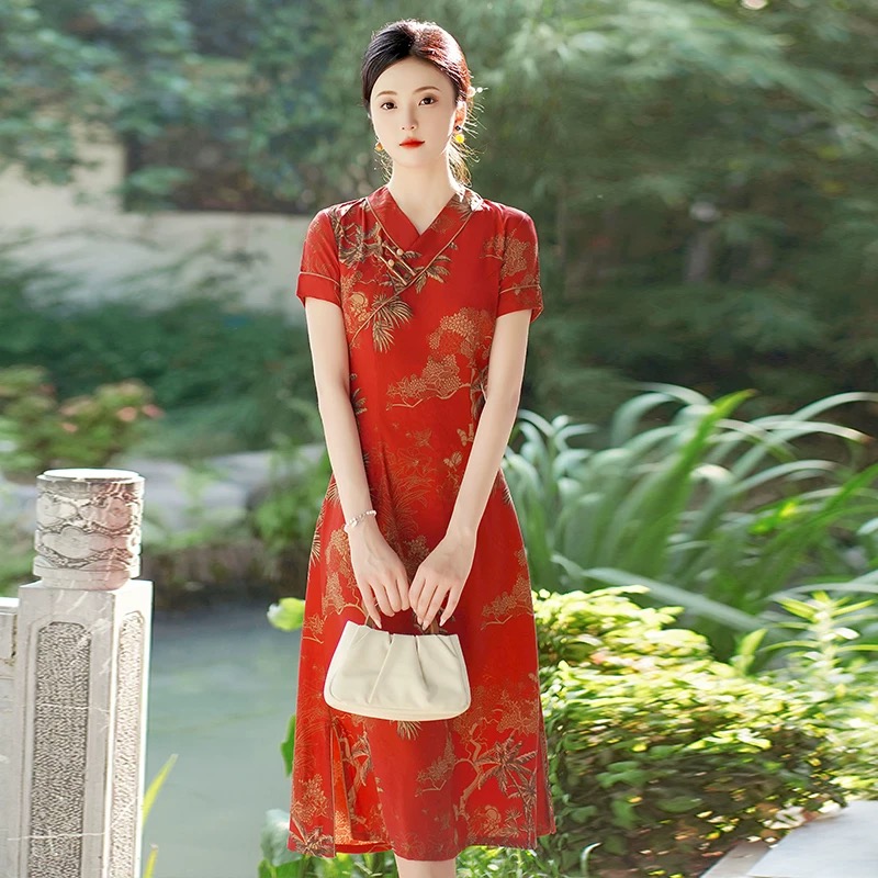 Vietnam Aodai Cheongsam Vintag - đánh giá và giá Ao Dai Vietnam Dress