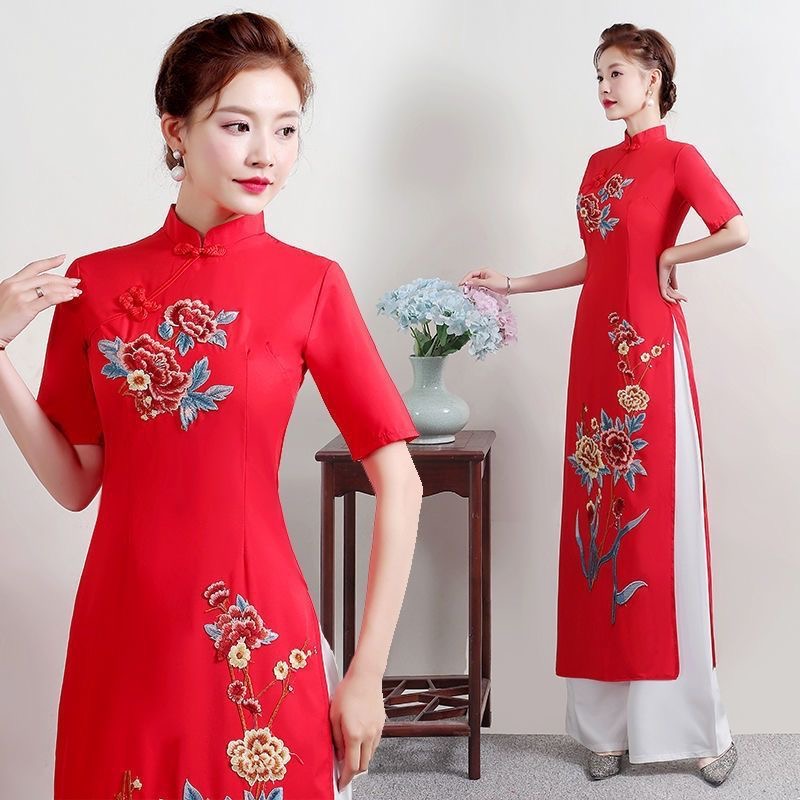 Summer Women Traditional Vietn - đánh giá và giá Ao Dai Vietnam Dress