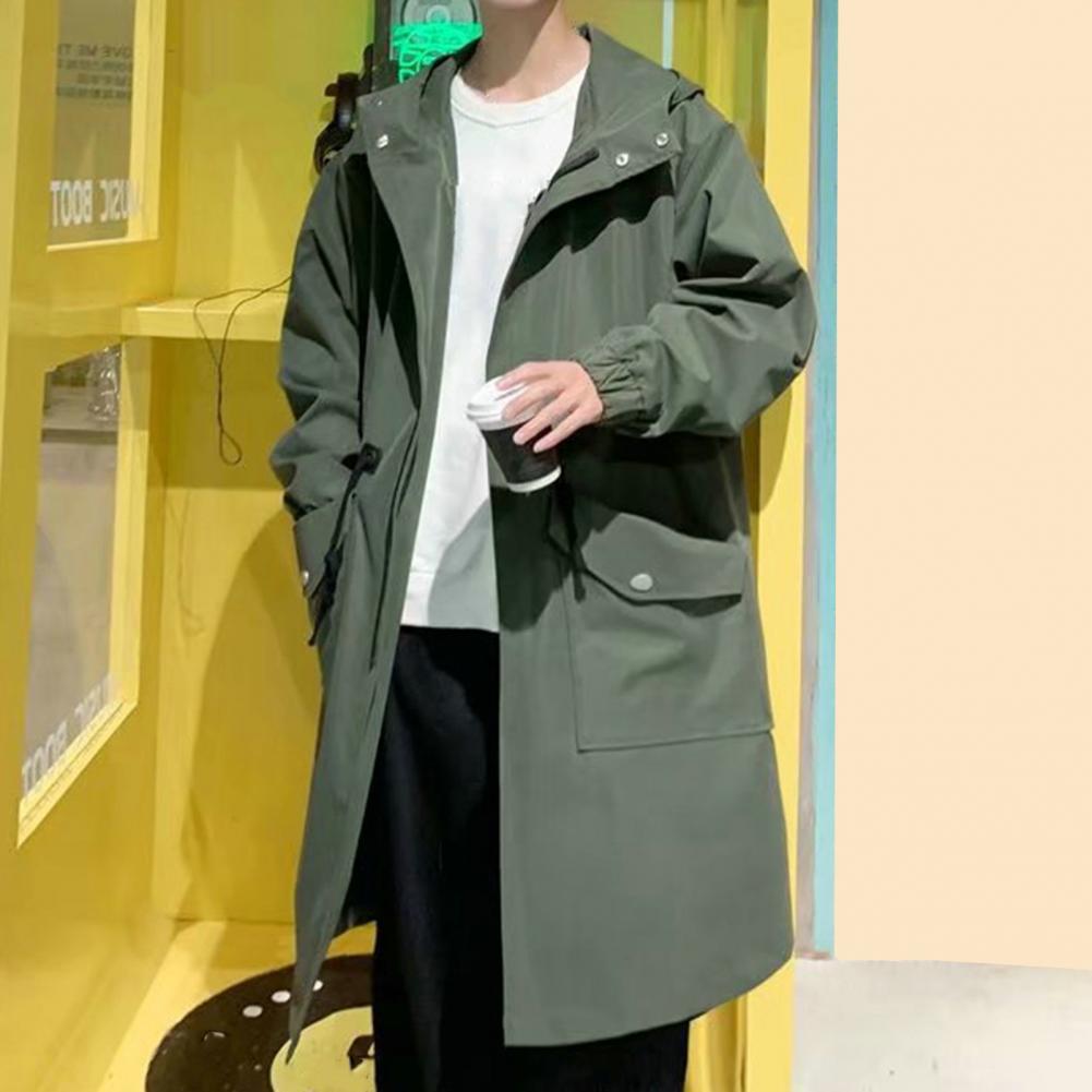 Long Trench Coat Jacket Men Au - đánh giá và giá Haori Japanese Jacket