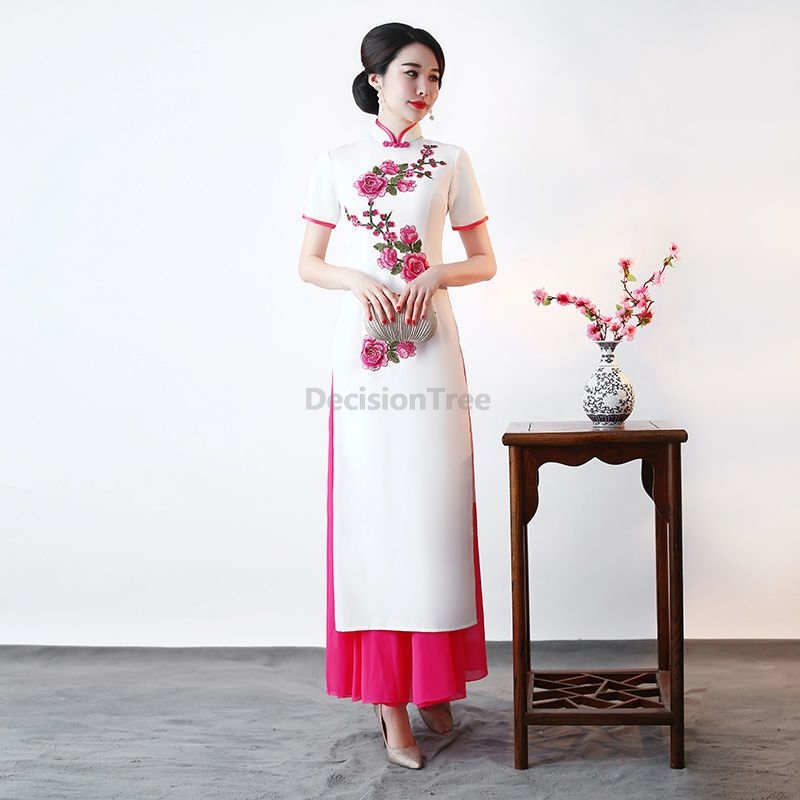 2026 vietnam aodai vintage imp - đánh giá và giá Ao Dai Vietnam Dress