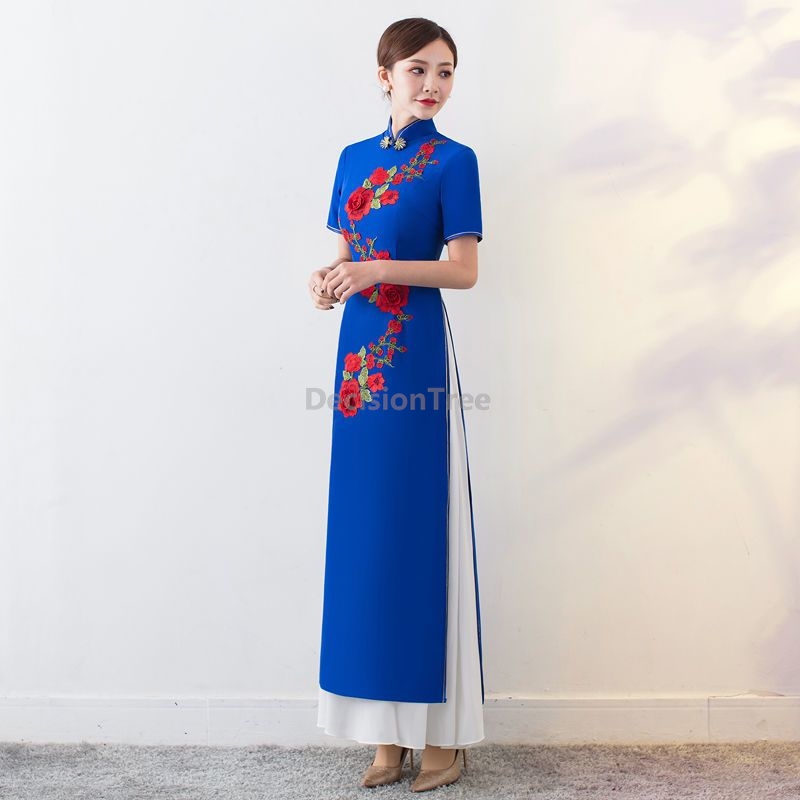 2026 vietnam aodai vintage imp - đánh giá và giá Ao Dai Vietnam Dress
